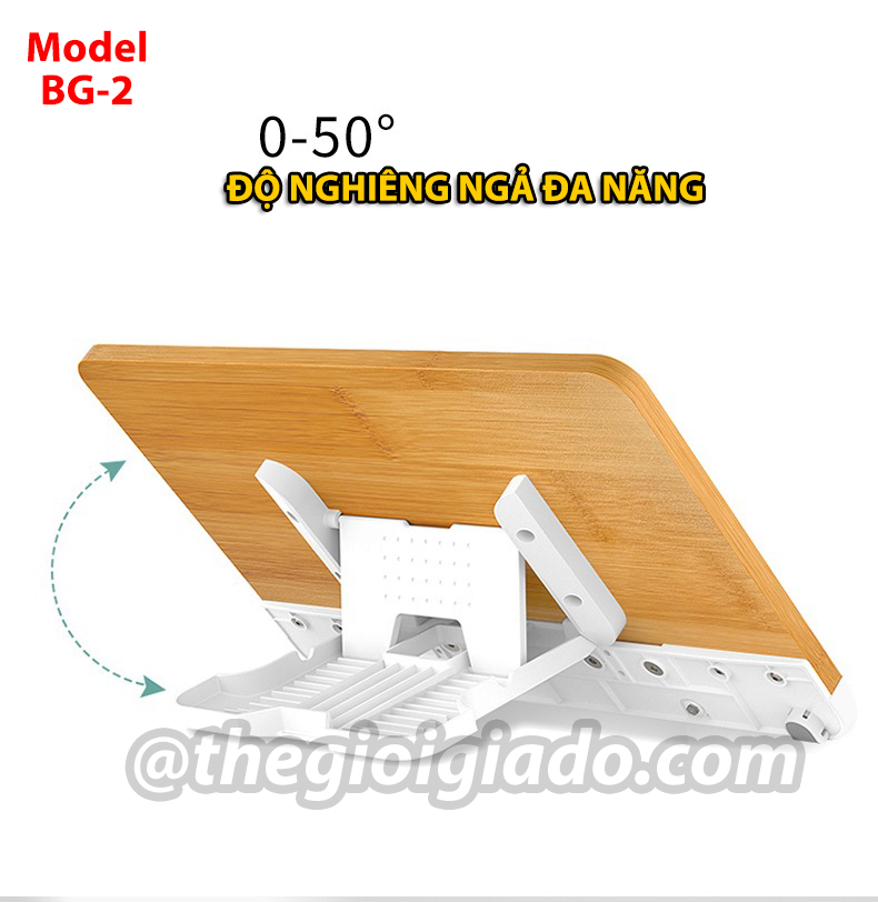 Giá đỡ đọc sách kiêm giá đỡ tablet và đỡ laptop trên bàn