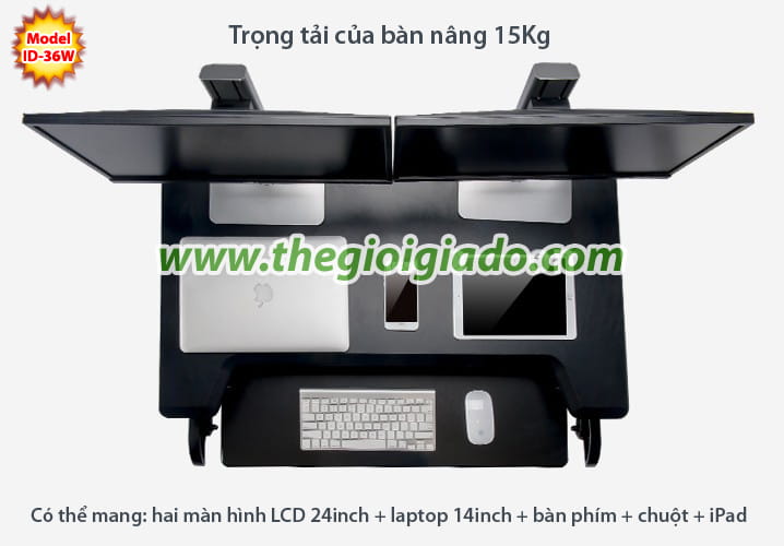 Bàn nâng điều chỉnh chiều cao model ID-36W