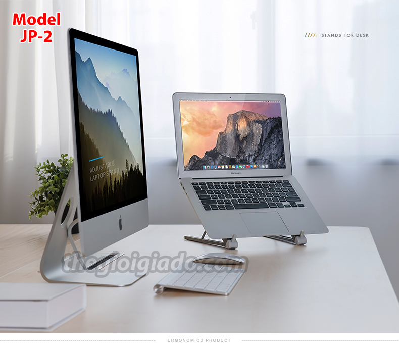 Giá đỡ Laptop kiêm giá đỡ Ipad trên bàn làm việc
