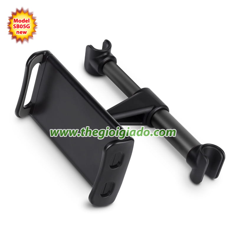 Giá đỡ máy tính bảng kiêm điện thoại ở ghế sau Ô tô Model-SB05G new