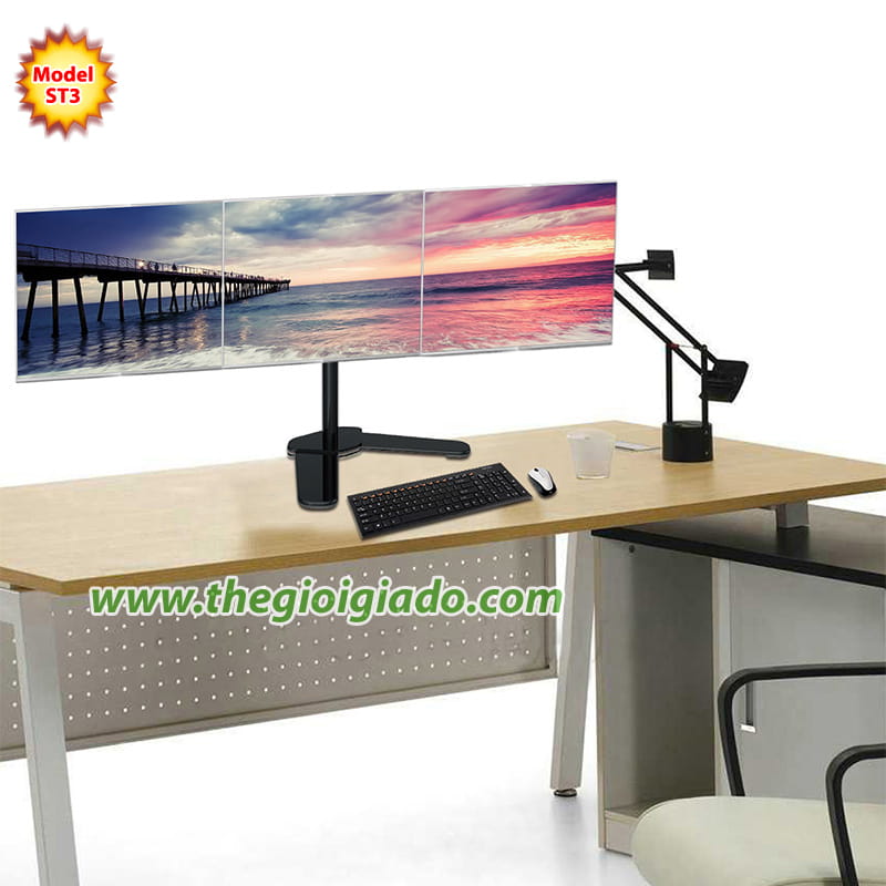 Giá đỡ 3 màn hình LCD Model ST3