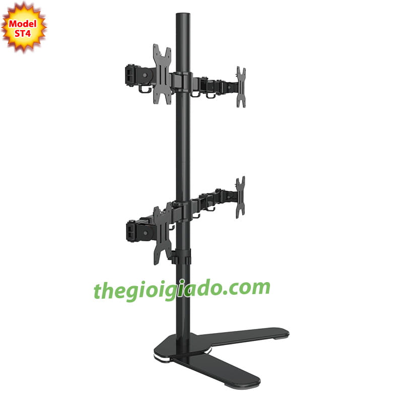Giá đỡ 4 màn hình LCD model ST4